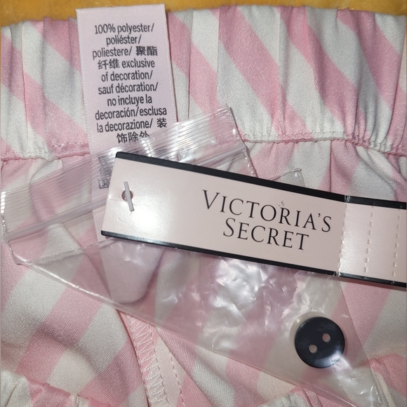 NWT. Victoria's Secret Satin Set Pajama Bottoms Pant and Cami tank top - Picture 12 of 13